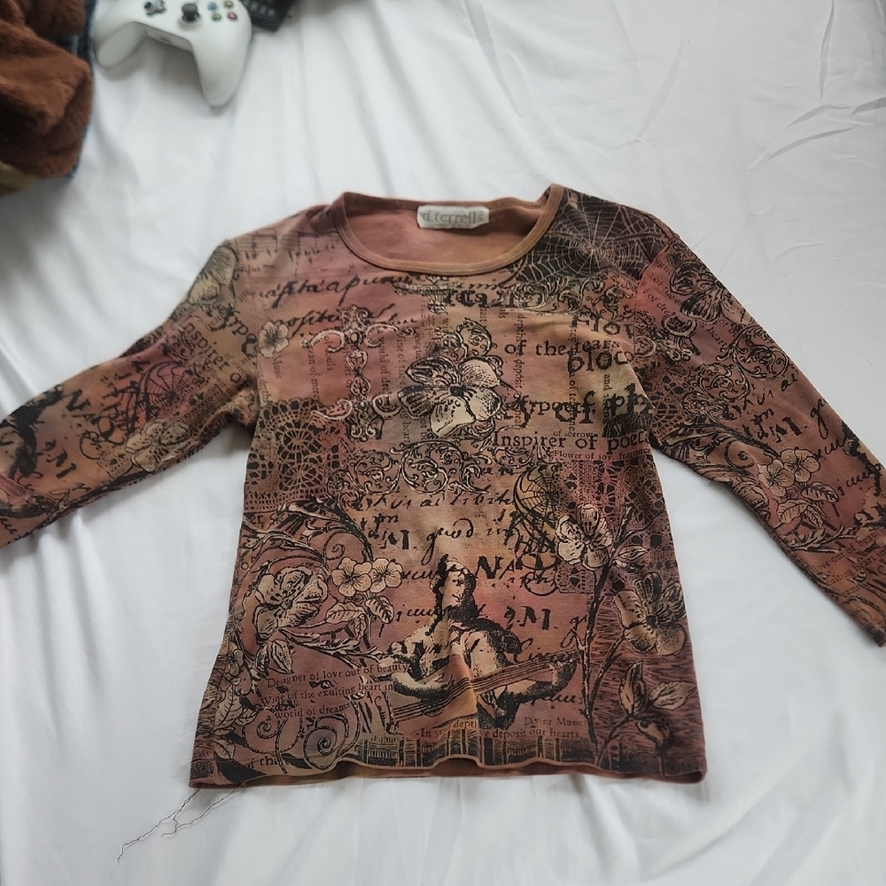 Artistic Long Sleeve Shirt